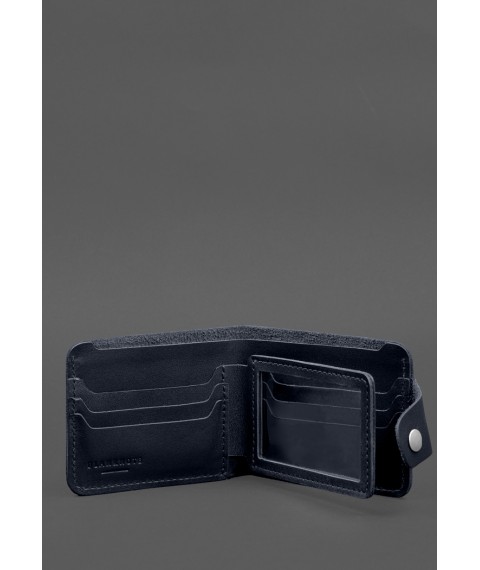 Leather wallet 9.1 Blue