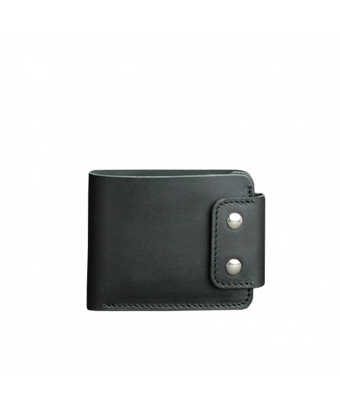 Men's leather wallet Zeus 9.0 black