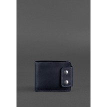 Men's leather wallet Zeus 9.0 blue Crazy Horse