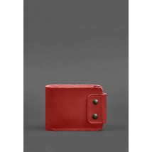 Leather wallet Zeus 9.0 red crust