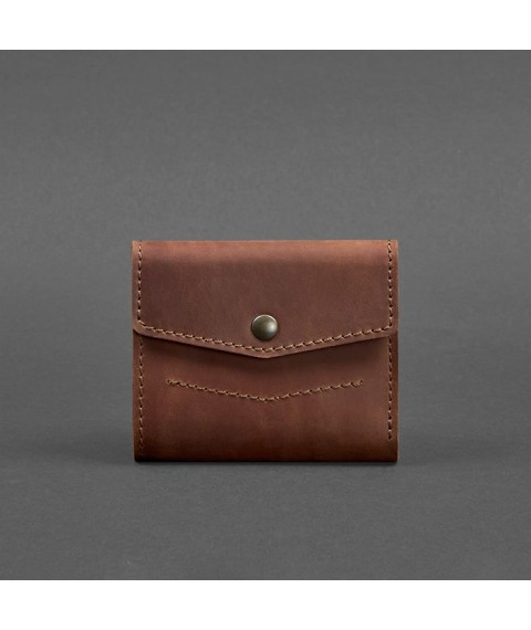 Leather wallet 2.1 light brown Crazy Horse