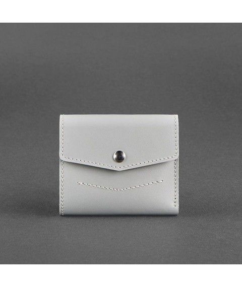 Women's leather wallet 2.1 Gray
