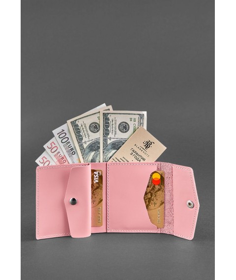 Women's leather wallet 2.1 Pink