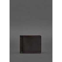 Men's leather wallet brown 1.0 money clip
