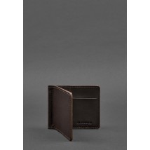 Men's leather wallet brown 1.0 money clip