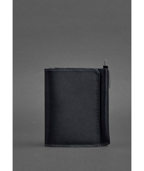 Leather wallet 2.0 dark blue crust