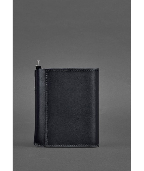 Leather wallet 2.0 dark blue crust