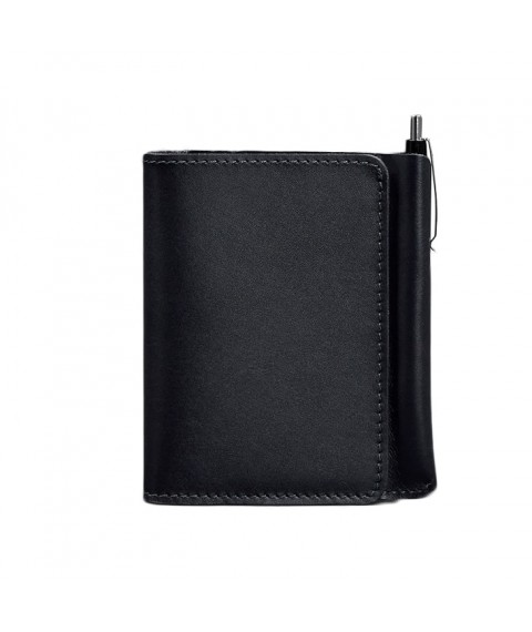 Leather wallet 2.0 dark blue crust