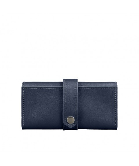 Leather wallet 3.0 dark blue