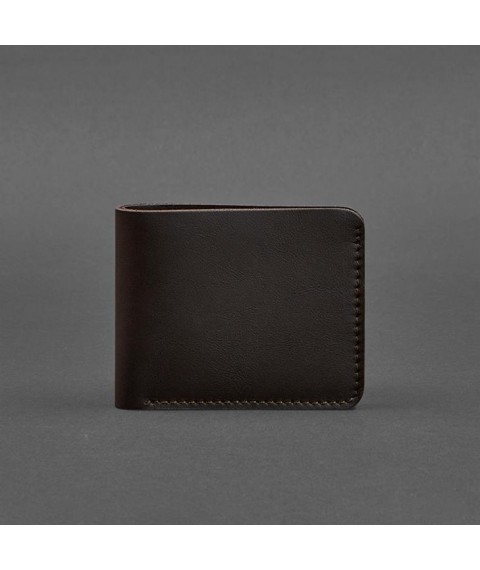 Men's leather wallet 4.1 (4 pockets) brown