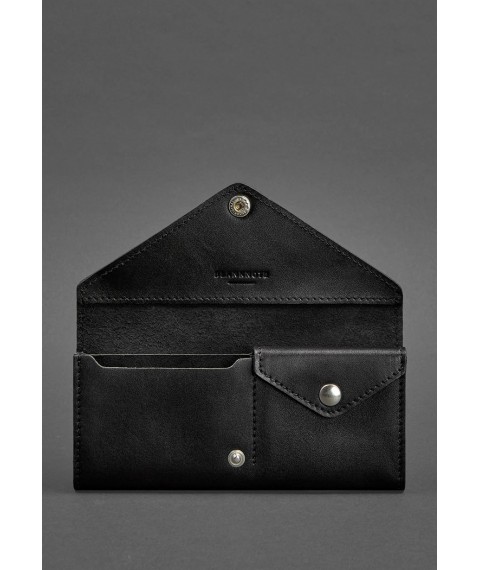 Women's leather wallet Kerry 1.0 black Krast