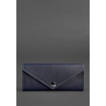 Women's leather wallet Kerry 1.0 dark blue