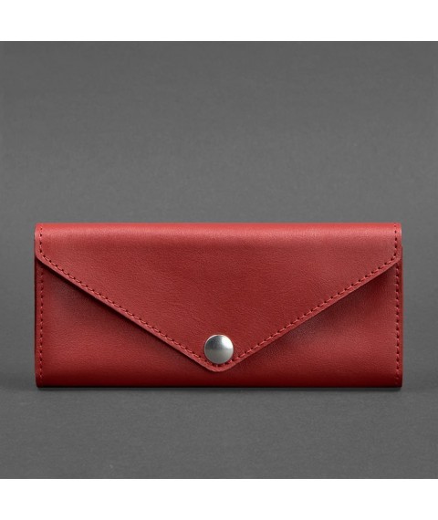 Жіночий шкіряний гаманець Керрі 1.0 червоний