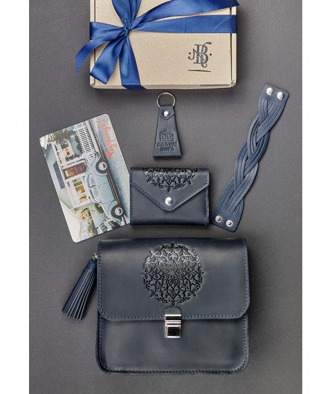 Women's gift set of leather accessories London