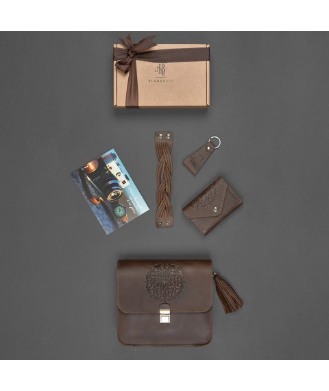 Women's gift set of leather accessories Munich