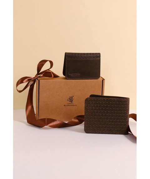 Men's leather accessories gift set Beijing