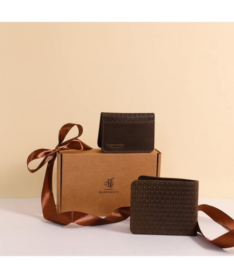Men's leather accessories gift set Beijing
