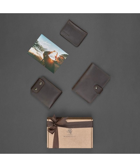 Men's gift set of leather accessories Lyon