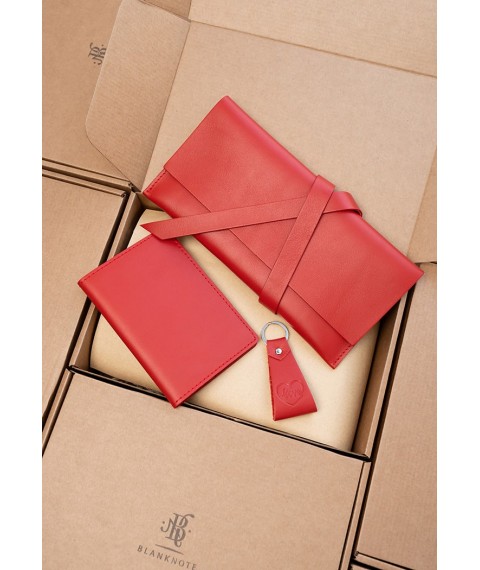 A set of leather accessories for the traveler Madrid