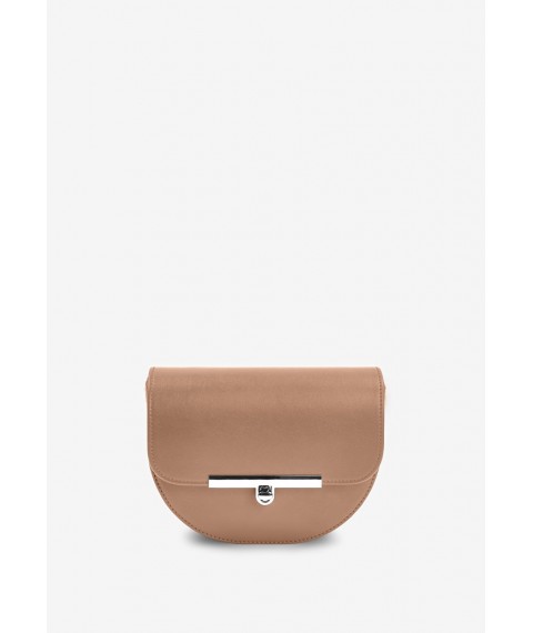 Women's leather crossbody belt bag Bridget caramel