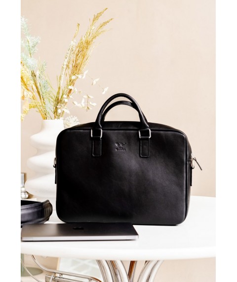 Шкіряна ділова сумка Briefcase 2.0 чорний