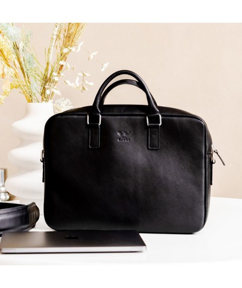 Шкіряна ділова сумка Briefcase 2.0 чорний