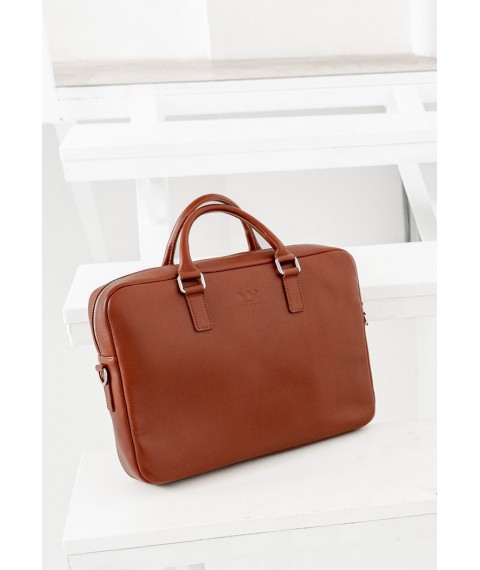 Leather business bag Briefcase 2.0 light brown