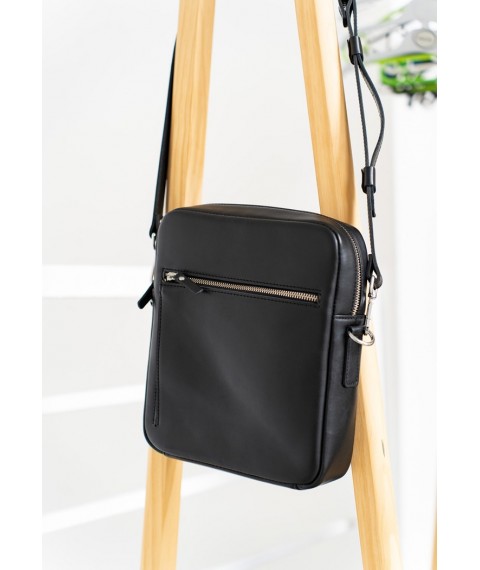 Challenger S leather bag black