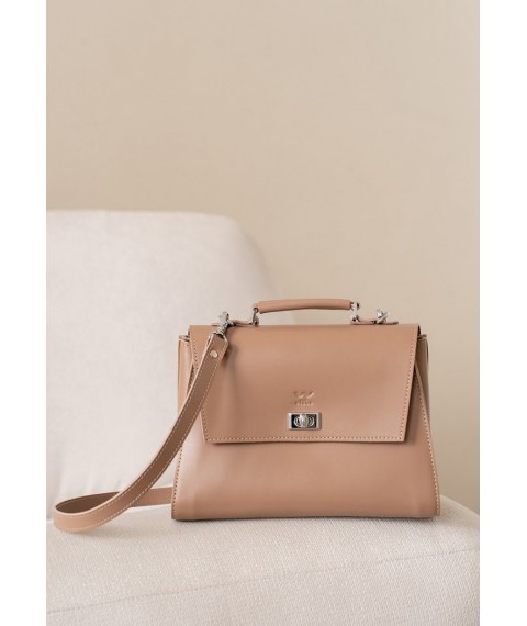 Women's leather bag Classic caramel crust