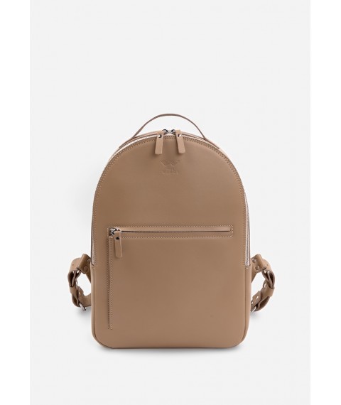 Leather backpack Groove M caramel crust