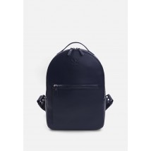 Кожаный рюкзак Groove M синий