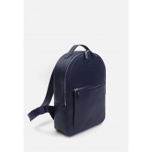 Шкіряний рюкзак Groove M синій