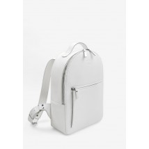 Кожаный рюкзак Groove M белый