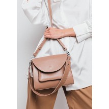 Women's leather bag Liv caramel crust