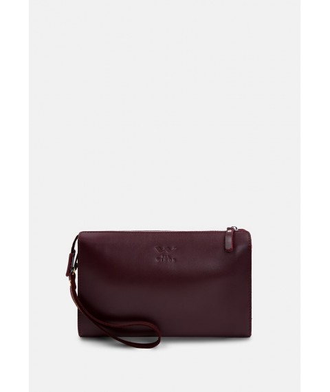 Leather mlatch burgundy crust