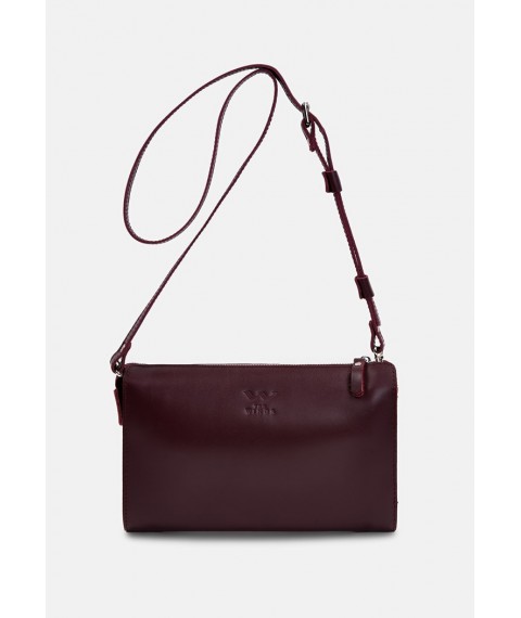 Leather mlatch burgundy crust