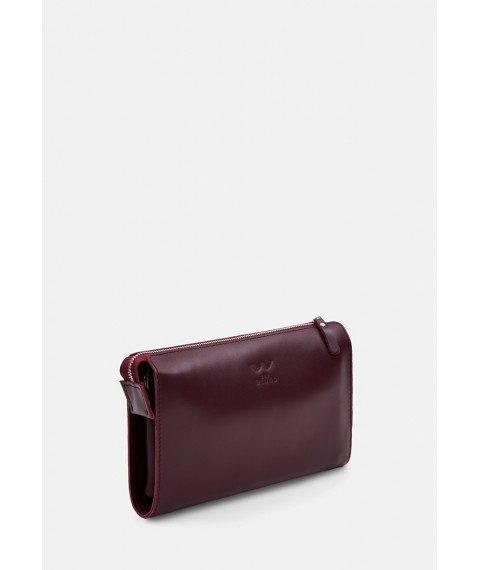 Leather mlatch burgundy crust