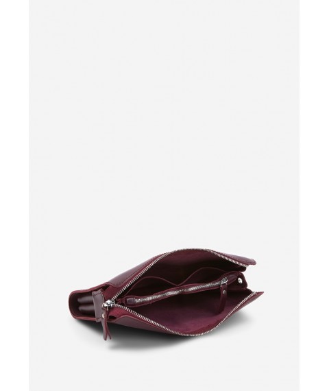 Leather mlatch burgundy crust