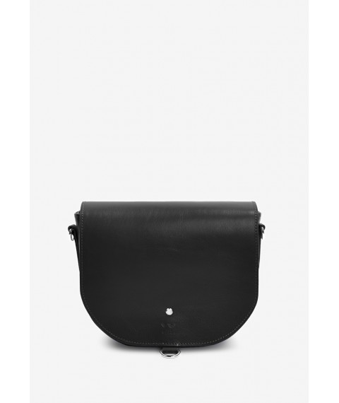 Women's leather bag Ruby L black