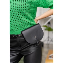 Women's leather bag Ruby S black
