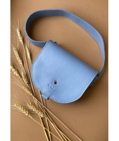 Women's leather bag Ruby S blue