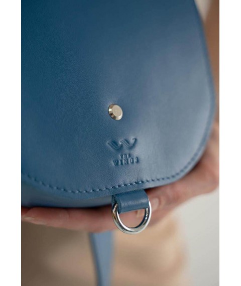 Women's leather bag Ruby S bright blue