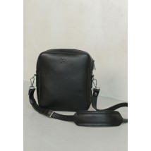 Leather bag Challenger S black flotar