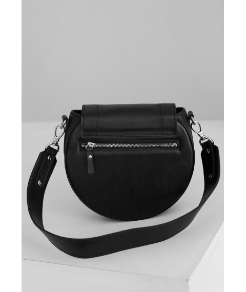 Women's leather bag Mandy black