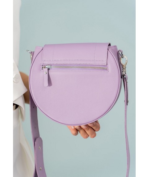 Women's leather bag Mandy lavender