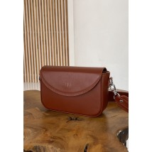Women's leather bag Molly light brown
