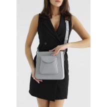 Women's leather bag Stella gray