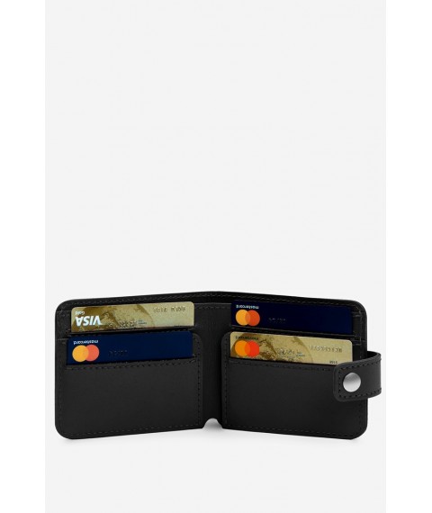 Leather wallet Mini 2.2 black