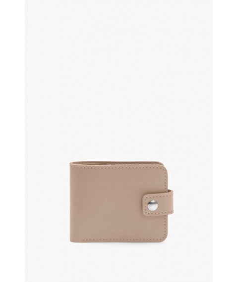 Leather wallet Mini 2.2 light beige