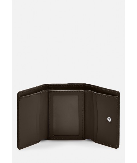 Trinity leather wallet chocolate crust